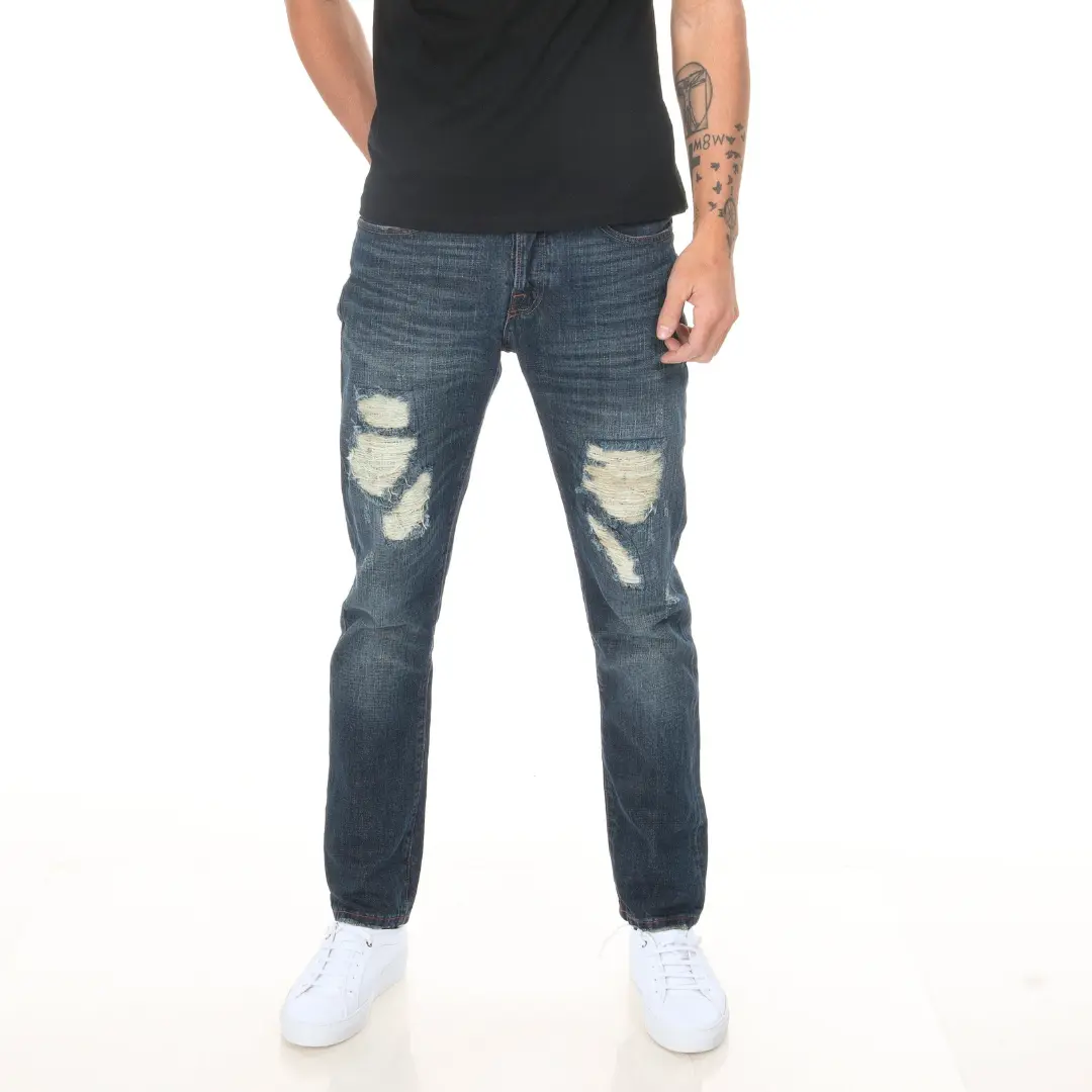 'George Antique' Athletic Selvedge Jeans