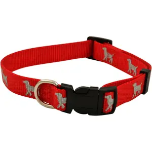 Jeffers Reflective Hound Series Adjustable Nylon Dog Collars Jeffers Reflective Hound Series Adjustable Nylon Dog Collars
