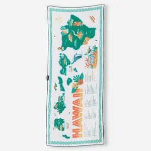 Original Towel: Hawaii Map