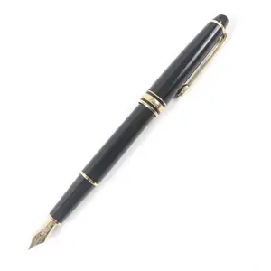 Pre-owned Montblanc Resin / Acrylic Small Leather Goods Meisterstück Precious Resin 14K Fountain Pen