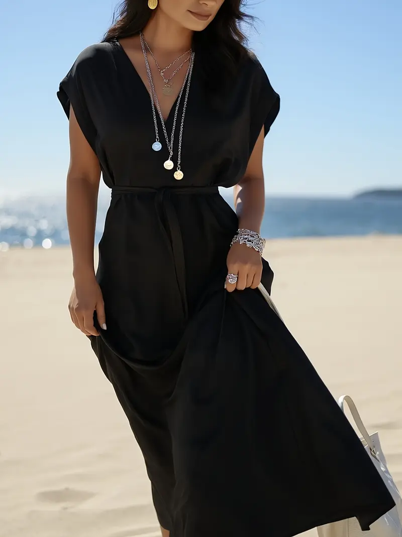 holiday dress natural hair and tan - TikTok Shop