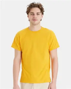 Custom Embroidered - Hanes - Unisex Ecosmart™ T-Shirt - Gold - 5170