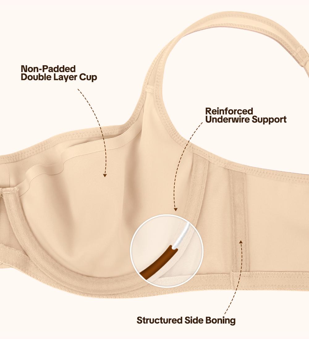 HSIA CoolCurve Unlined Plus Size Ice Silk Cooling 3D Curved Flexible Double Layer Cup Low Cut Balconette Bra Underwire Support Seamless Free Cut Scoop Square Neck Anti Spillage No Gapping Lightweight Side Smoothing Women Everyday Bra HSIA CoolCurve Unlined Plus Size Ice Silk Cooling 3D Curved Flexible Double Layer Cup Low Cut Balconette Bra Underwire Support Seamless Free Cut Scoop Square Neck Anti Spillage No Gapping Lightweight Side Smoothing Women Everyday Bra
