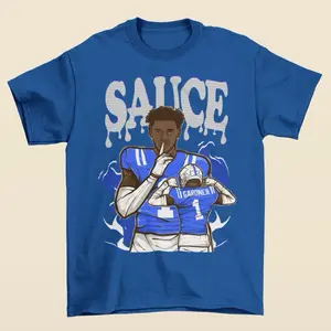 Sauce Gardner Cartoon Style Indianapolis Football T-Shirt