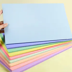 20 Sheets Of Macaron Colored Cardboard, A4 Size (8.26 * 11.69in), Thickness 200gsm, 10 Colors, Handmade Diy Crafts, Background Board, Painting, Material Tools