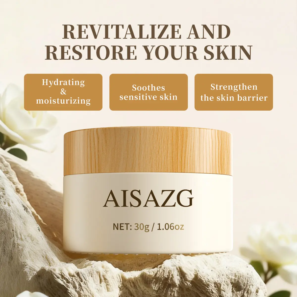 Pure Lanolin Moisturizer for Dry & Sensitive Skin – Gentle Plant Extract Formula to Revitalize, Hydrate & Restore Skin Barrier