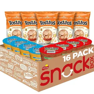 Tostitos Tortilla Chips Chip and Dip Pack, 3 Oz Crispy Rounds and 3.8 Oz Medium Dip, 1 Set