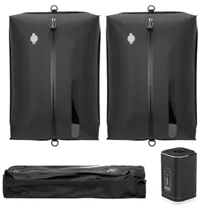 Premium Fabric Vacuum Storage Bags with Electric Pump – Save 90% Space, Waterproof & Reusable for Clothes, Comforters & Travel