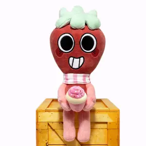 Dandy's World   Strawberry Sprite  Soft Toy  Code name M-005 13.7-inch plush, suitable for collectors of game enthusiasts, a lovely gift for young girls, plush toy