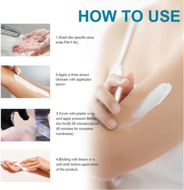 TKTX Tattoo Numbing Cream | Laser Removal | Waxing | Eyebrow Threading | Cosmetic Cream