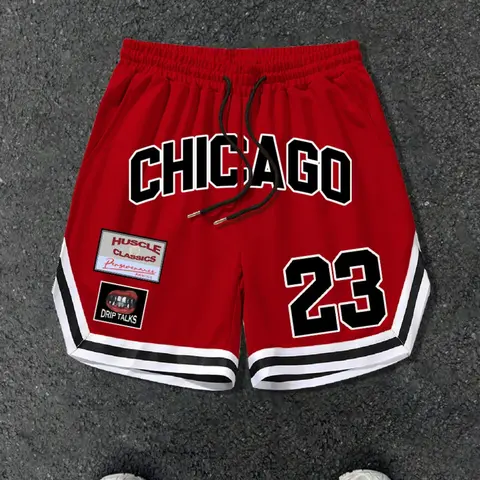Men's Basketball Print Shorts, Loose Casual Breathable Comfortable Shorts, Summer Gym Shorts for Men, Athletic Shorts, Basketball Shorts for Summer, Basketball Clothing, Sportswear