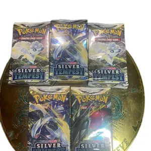 POKEMON: SLIVER TEMPEST 5 PACK BUNDLE ( 5 FACTORY SEALED BOOSTER PACKS PULLED FROM FACTORY SEALED BOOSTER BOX)