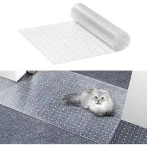 VEVOR Carpet Protector for Pets 2 Pack, 15x 4' Scratch - Proof Cat Carpet Protector for Doorway, Anti - Slip Cat Scratch Mat, Easy to Cut Plastic Scratch StopperVEVOR Super Brand Day