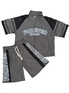 Forever Situated Short Set - Track - Charcoal - TRCKSSG