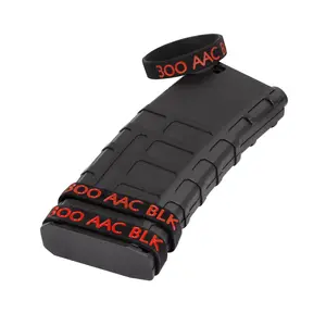 300 Blackout Marking Bands, 10 Pack 300 AAC BLK 7.62 X 35 mm Silicone
