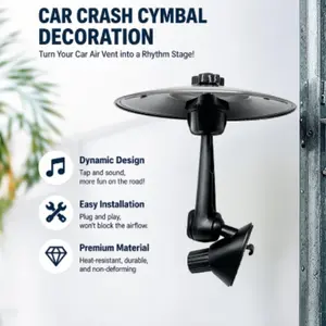 Your Car Needs This Viral Crash Cymbal!  | Tap & Jam On Your Commute!