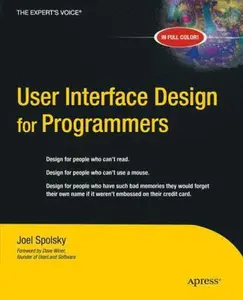 USED-User Interface Design for Programmers by Spolsky, Avram Joel (Paperback)