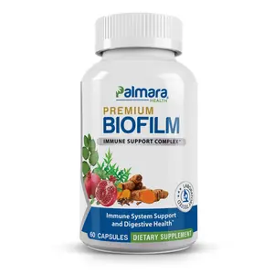 Biofilm Immune Complex – With NAC, Turmeric & Botanicals for Immune & Digestive Health – 60 Vegan Capsules | Palmara Health