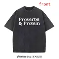 Workout Graphic T-Shirt by MAPTEES – Motivational Proverbs & Protein Gym Wear
