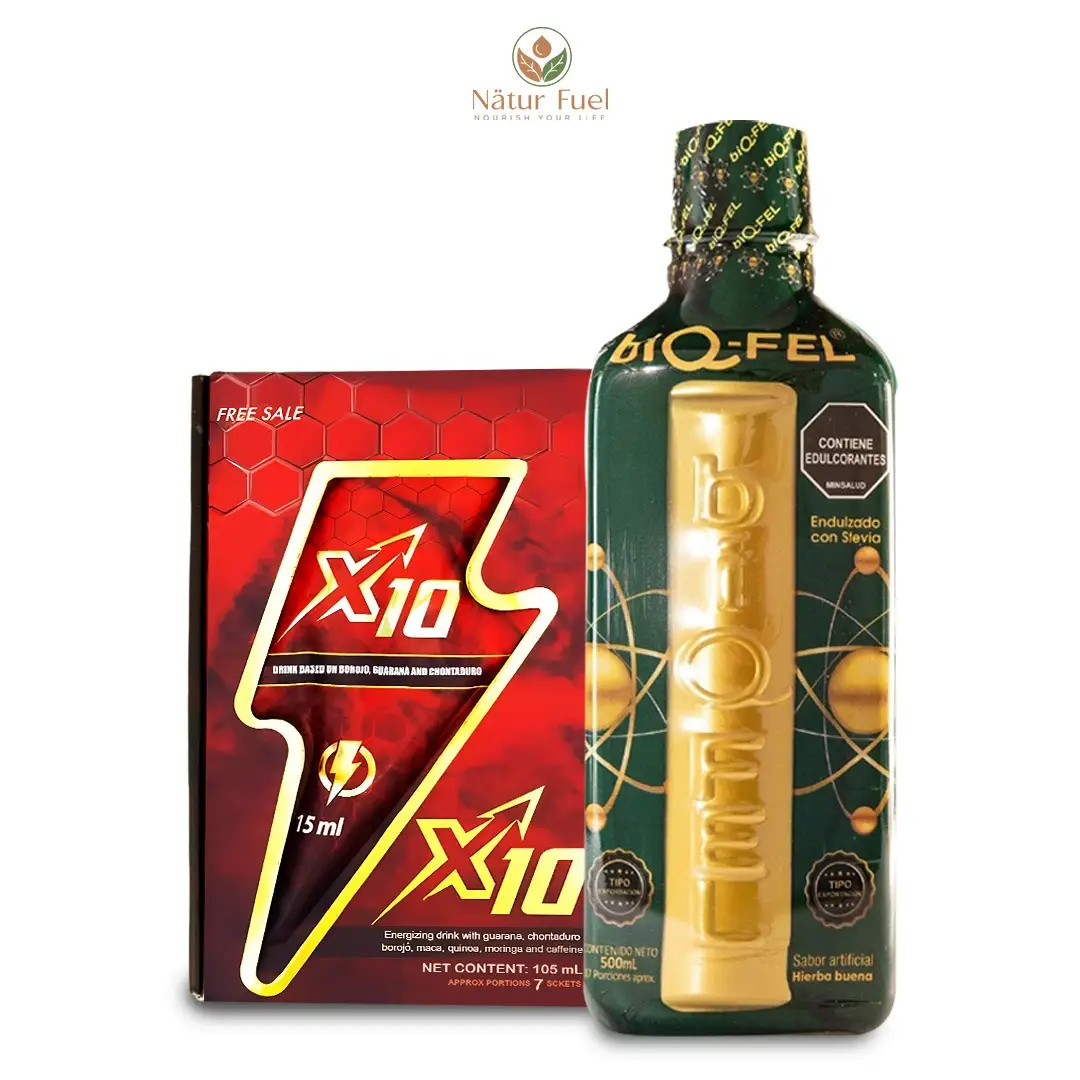 BIQ-FEL X10 Natural Fitness Energy Multivitamin Supplement for Men & Women Dietary Supplement Healthcare Edible