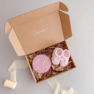 Gender reveal gift box, gender reveal for baby girl, baby girl gender reveal, gender reveal gift for parents, gender reveal girl idea