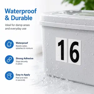 Waterproof Digital Label Sheets | Glossy Photo Sticker Paper | Oil-Resistant & Scratch-Resistant | Self-Adhesive for Jars, Bottles & Packaging | Fade-Resistant