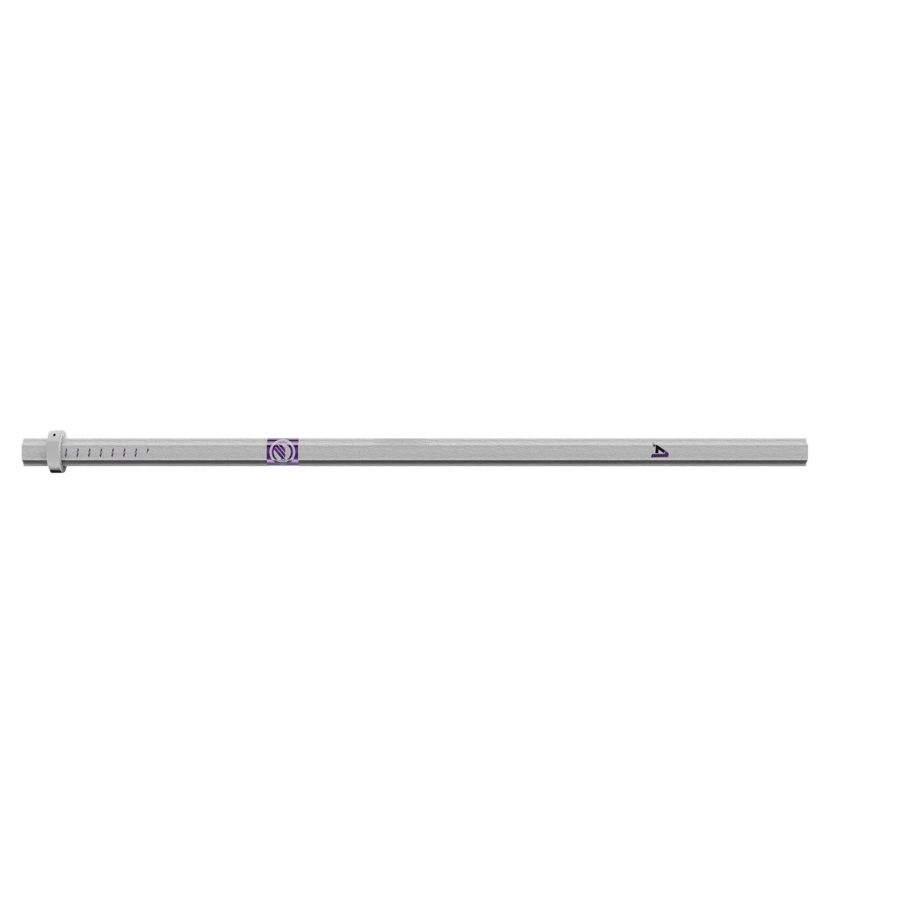 Maverik A1 Lacrosse Shaft, Lightweight Attack/Midfield Lacrosse Shaft with 7 Contact Points, 30 in Length, Rounded Butt Design, Smooth Edges, Grit Grip Finish, Taped Feel Without Weight, Men's Lacrosse Players
