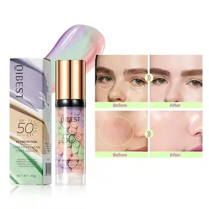 Three-Color Protective Primer, Even Skin Tone, Makeup Base, Concealer Cream, Moisturizing Brightening, Hydrating, Natural Nude Finish