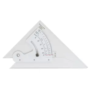Pacific Arc Adjustable Triangle Plain or Inking Edge for Drafting, Architect, Engineer