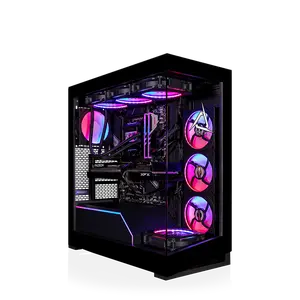 CLX Horus Gaming PC - Intel Core Ultra 9 285K 3.7GHz 24-Core Processor, 96GB DDR5 5600 RGB Memory, GeForce RTX 5080 16GB GDDR7 Graphics, 2TB NVMe M.2 SSD, 8TB HDD, 360mm AIO, WiFi, Phanteks NV5 Mid-Tower Black, 8 RGB Fans, Windows 11 Home 64-bit