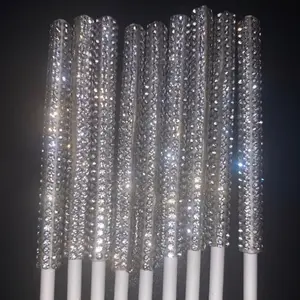 Colorful Rhinestone Cake Pop Treat Sticks Bling Decor birthday party