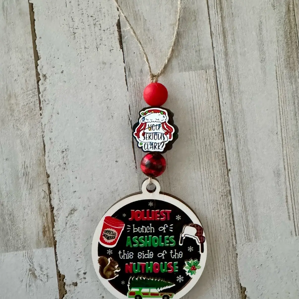 Christmas’s Story Car Charm - Festive Car Decoration