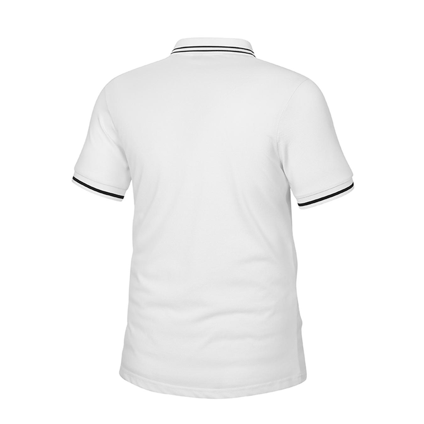 Men’s slim-fit short-sleeve polo shirt, classic pique polo with a pointed collar, breathable casual collared top for golf, business, and everyday wear