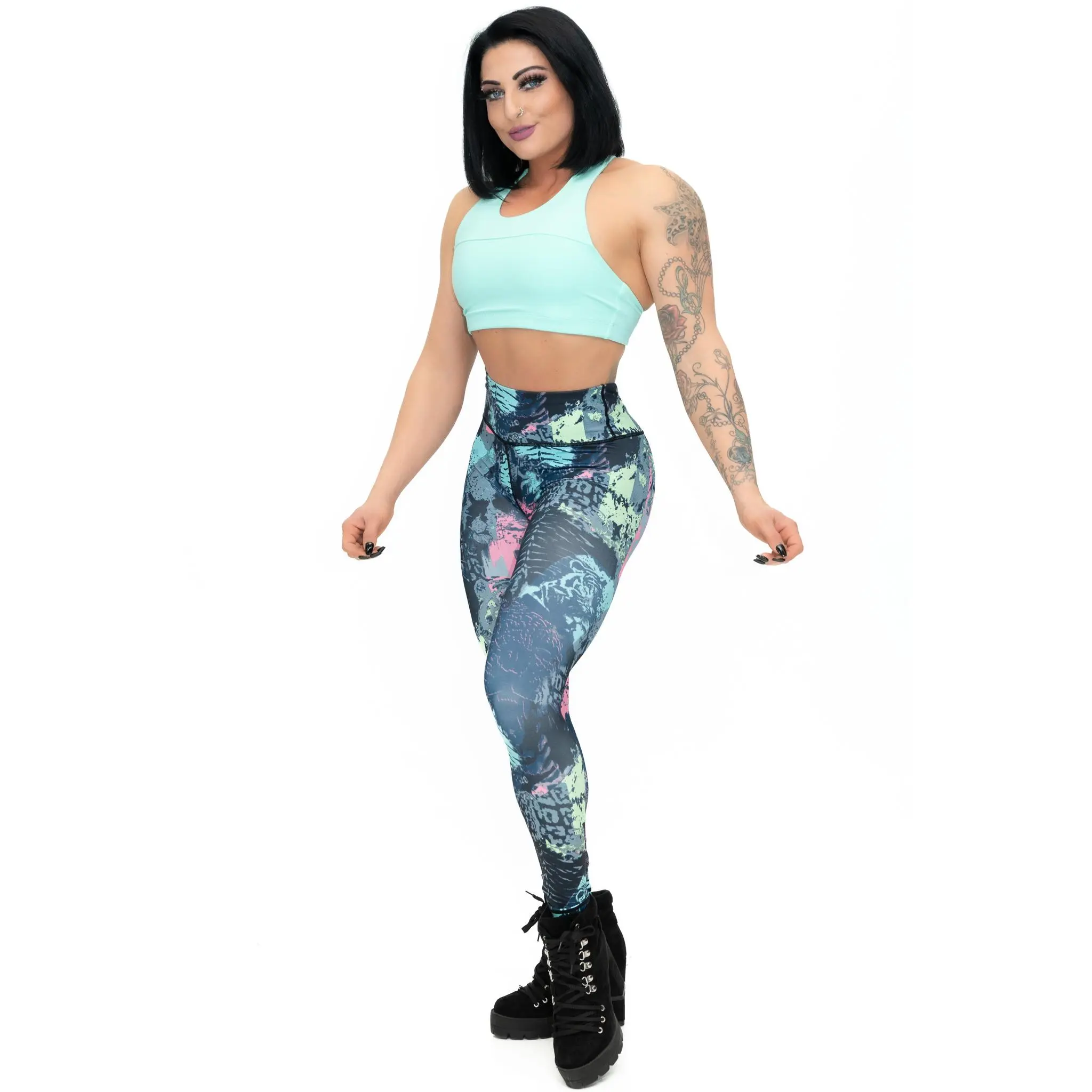 Bombshell Graffiti Leggings - Multi