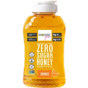 Yum Orange Zero Sugar Substitute (Keto) Natural Sugar Free Alternative With Monk Allulose 0 Net Carbs, NonGMO, Gluten Free, No Aftertaste (11 oz)