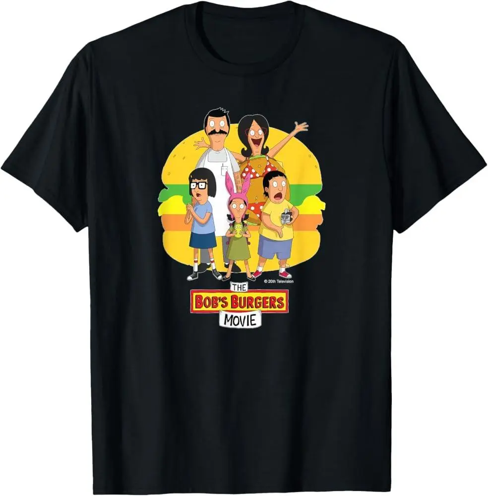 The Bob's Burgers Movie Logo T-Shirt, Vintage Bob's Burgers Graphic T-Shirt, Adult Animation Tee