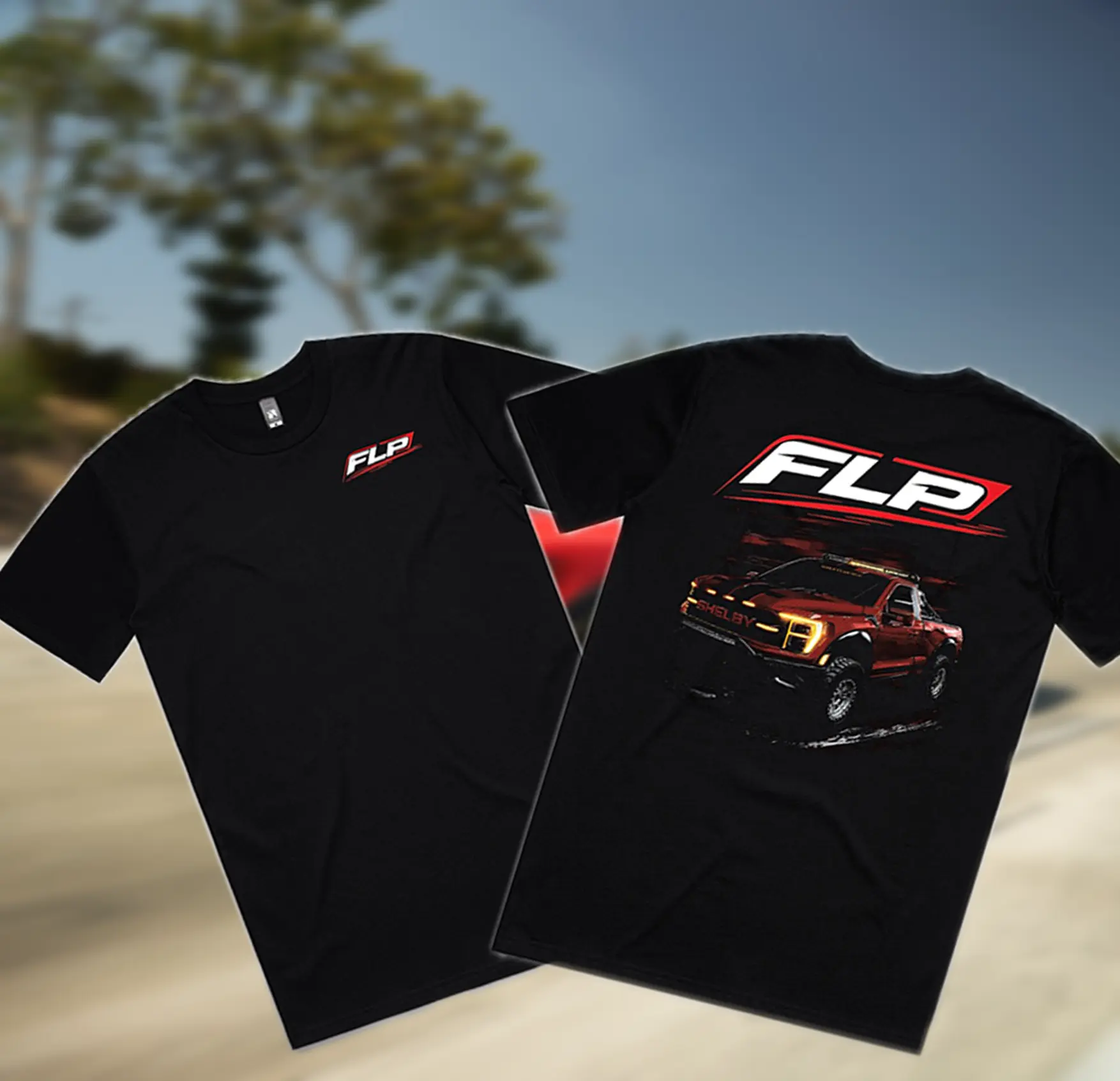 FLP RAPTOR Men's Casual Short-Sleeve Tops, Menswear Clothes for Automotive-Motorcycle Car Washing Paint Care, Shortsleeve, T-Shirt
