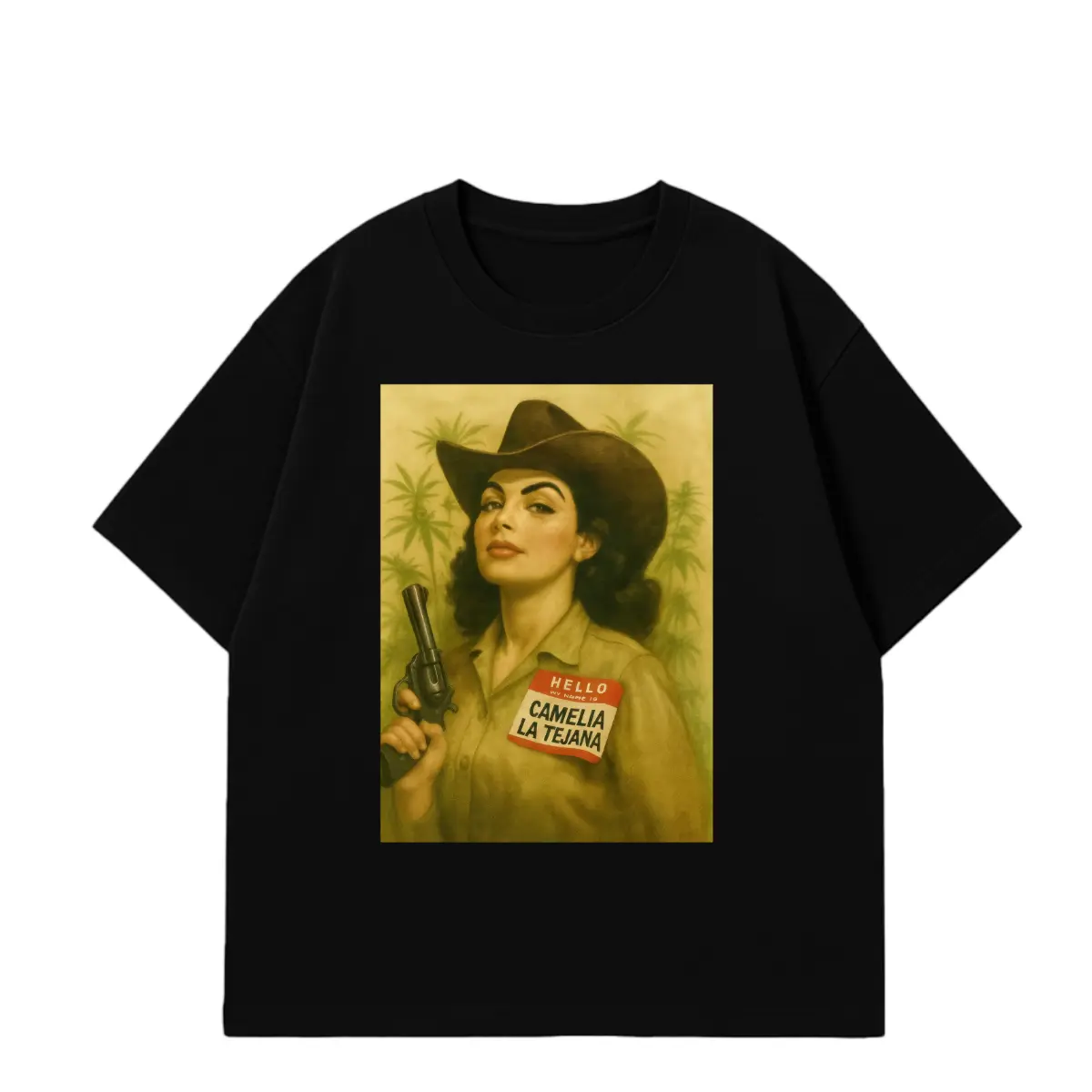 [SALE UP TO 50%] Camelia La Tejana Retro Shirt, Vintage Western Cowgirl Graphic Tee, Classic Outlaw T-Shirt, Unisex Country Gift