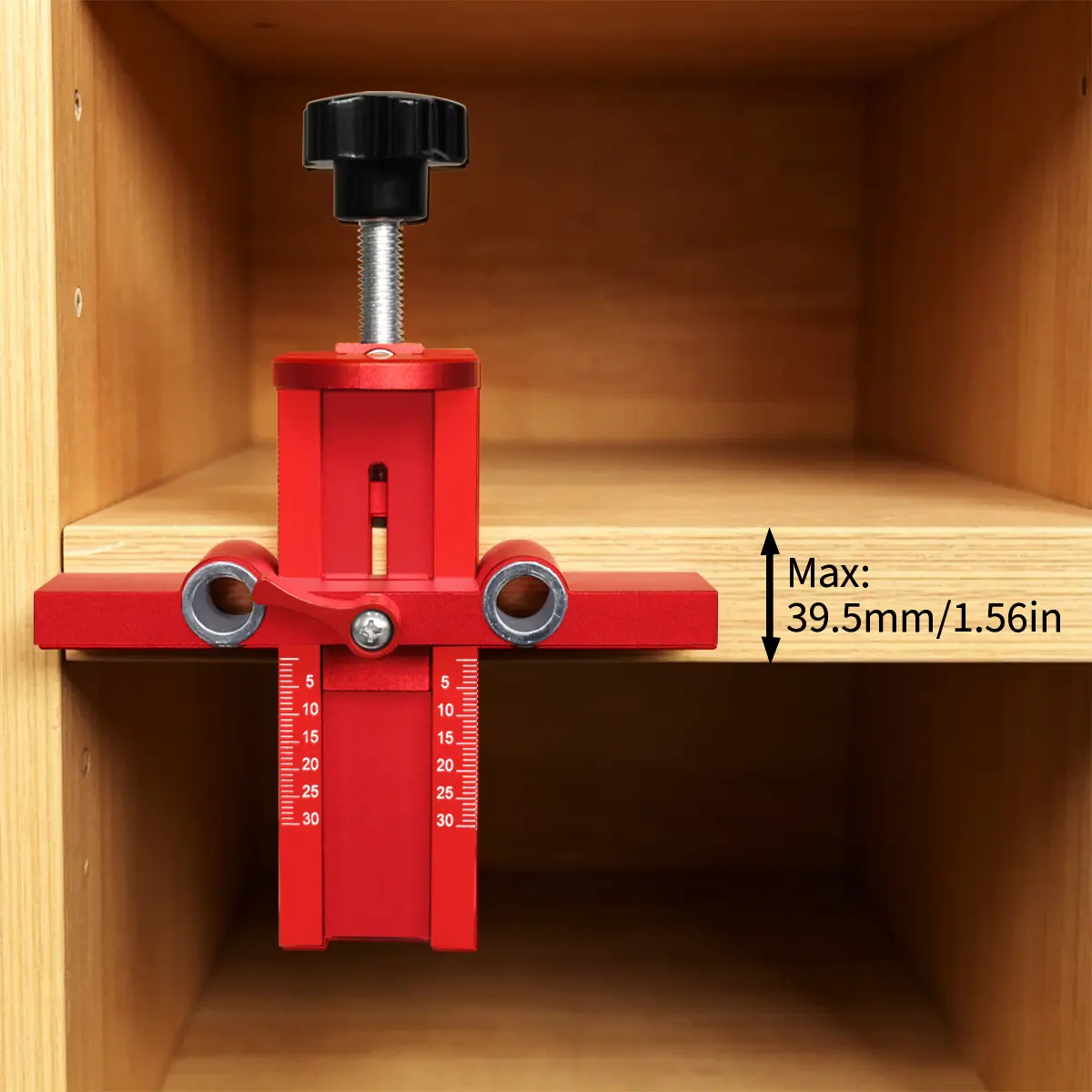 3 in 1 Cabinet Door Mounting Jig Rebound Device Tool Installation Positioner Adjustable Aluminium Alloy Home Furniture Hardware Jig