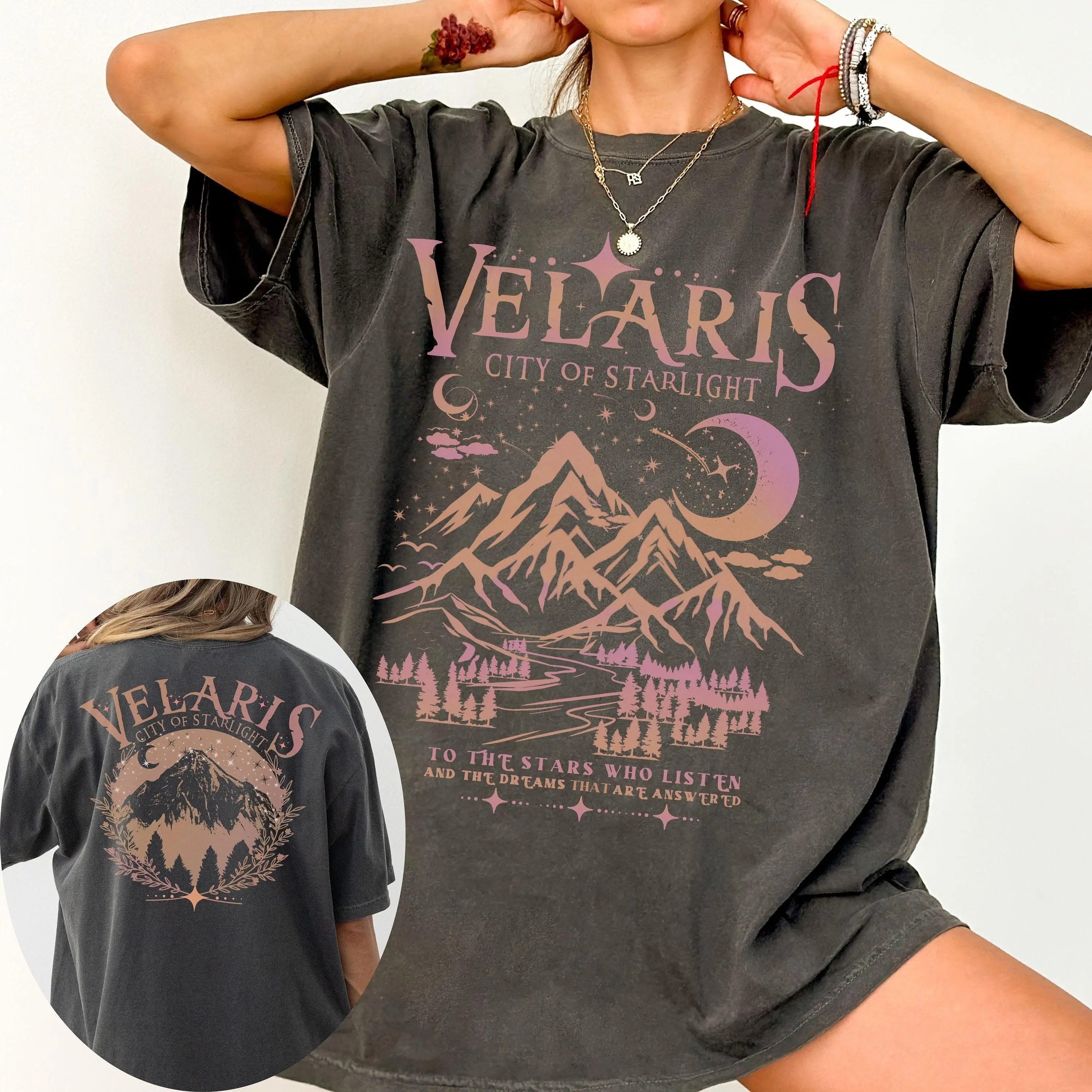 Velaris Shirt, ACOTAR Comfort Colors, City Of Starlight, Night Court T-Shirt, Rhysand Quotes, Sarah J Maas Apparel, Book Lover Gift, acosf