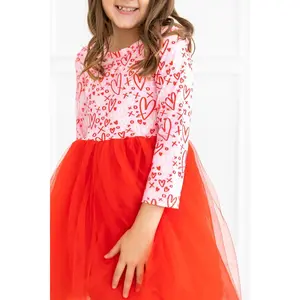 SALE Hugs & Kisses L/S Tutu Dress