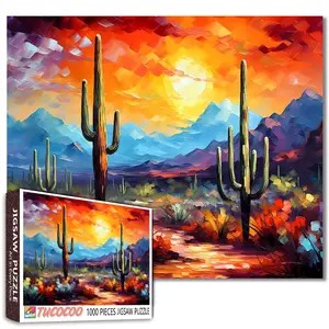 Tucocoo Fantasy Nature and Adventure 1000 Pieces Jigsaw Puzzle for Adults Relaxing Family Game Brain Challenge Stress Relief Wall Art Perfect Gift 27.5x20inch(70x50cm)
