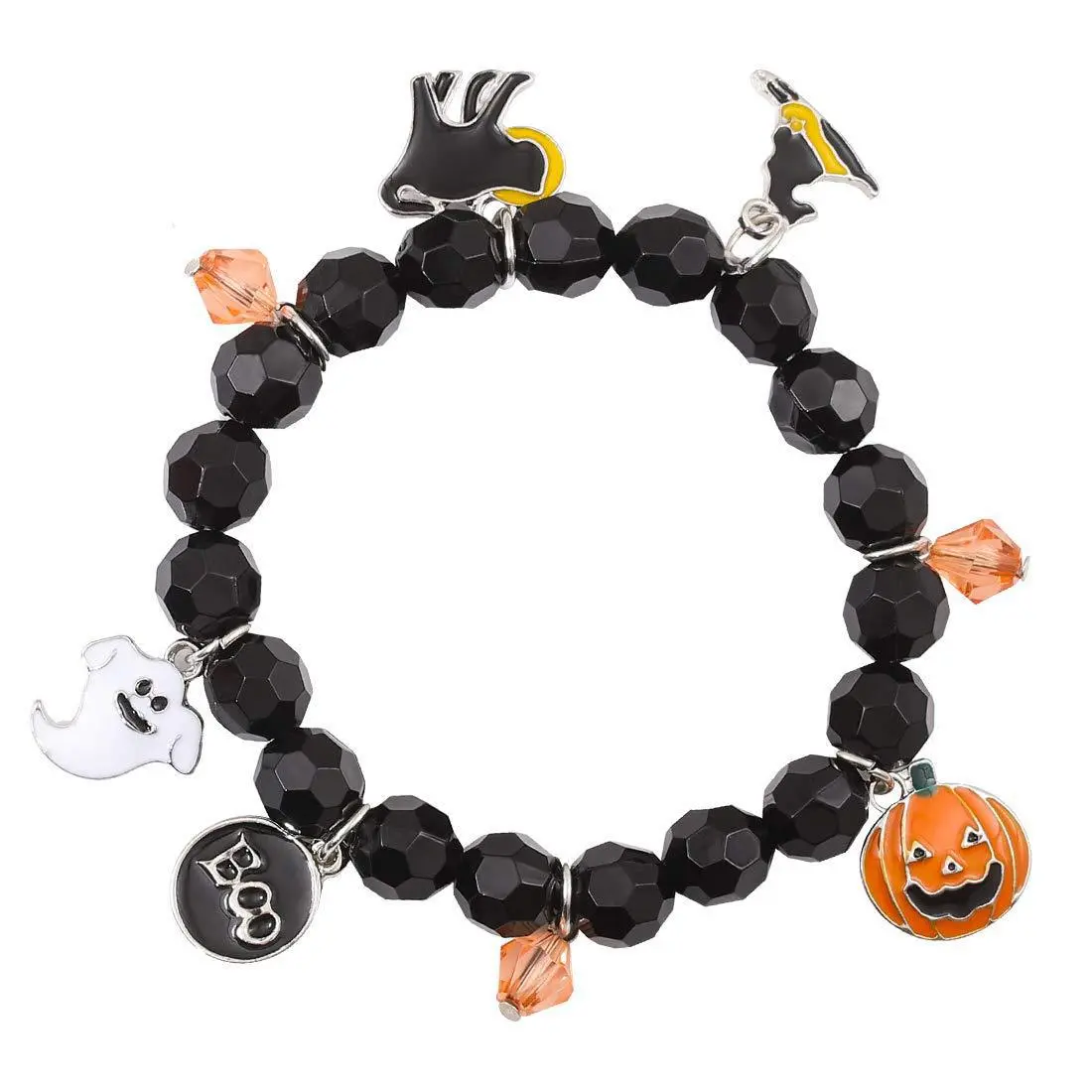 Pumpkin Ghost Bracelet