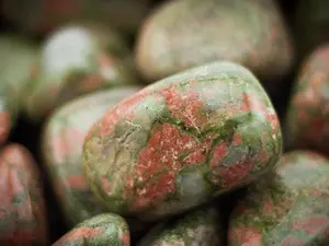 Unakite Tumbled 1 lb