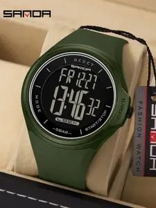 Women's Fashion Digital Quartz Watch, Casual Digital Watch with Alarm Mode & Date Display Function, Waterproof Sports Watch for Women & Girls, Digital Wristwatch