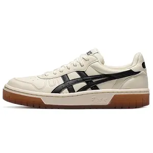 ASICS Court MZ Synthetic Leather Low-Top Sneakers with Cushioning Support for Men and Women in White and Black Trending Shoes, House White Official Shoes to Get / Maison Mihara