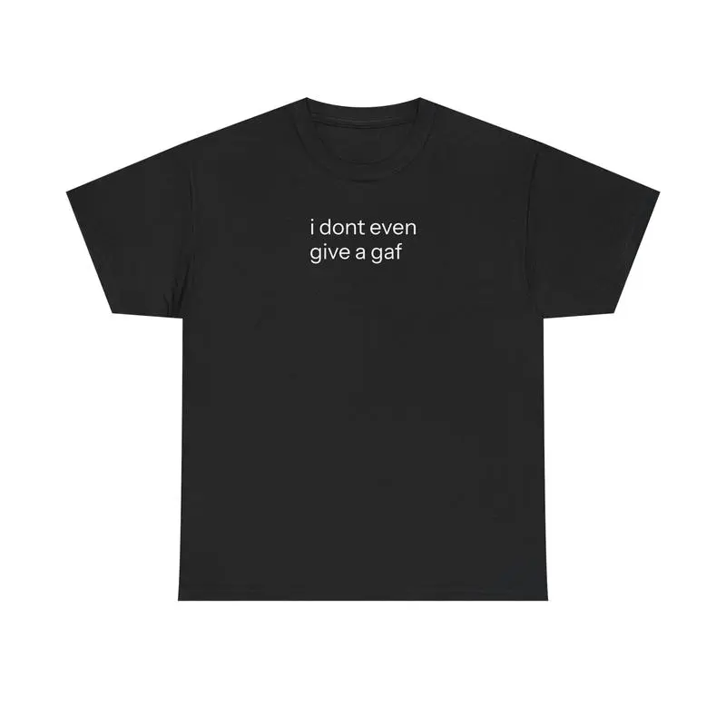[100% Cotton] IDEGAGAF T-shirt graphic tee Streetwear  Golf Gift T-Shirt For Men and Women