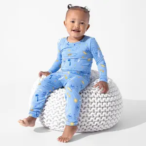 Baby Shark Surf Bamboo Kids Pajamas Baby Shark Surf Bamboo Kids Pajamas