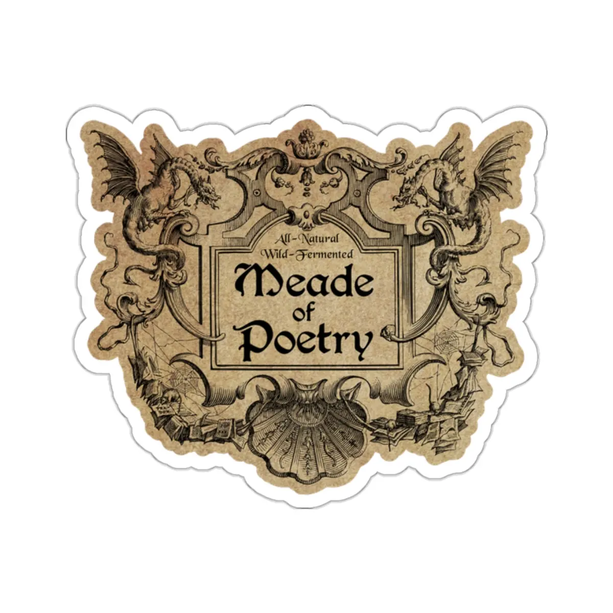 Meade of Poetry Apothecary Label