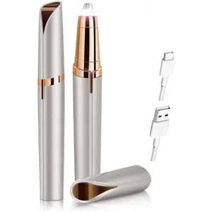 Unisex Hair Remover, Precision Eyebrow Trimmer, Painless and Safe, USB Rechargeable, Ideal for Women